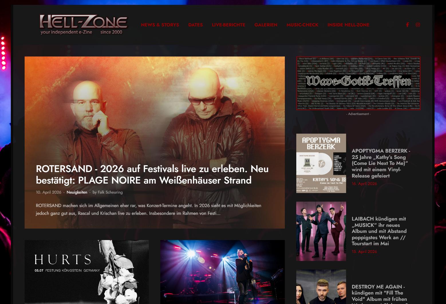 Donate / Spendenaktion für HELL-ZONE